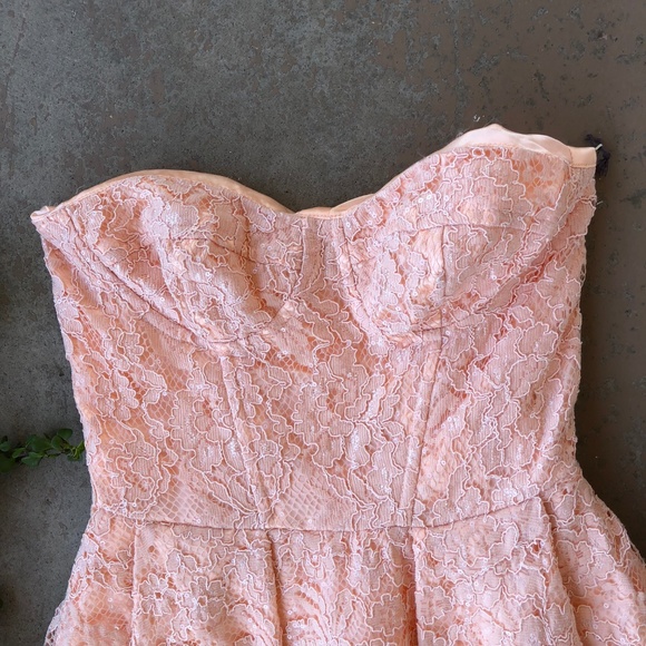 Eva Franco Orchid Crocus Dougherty High Low Dress - Picture 2 of 4